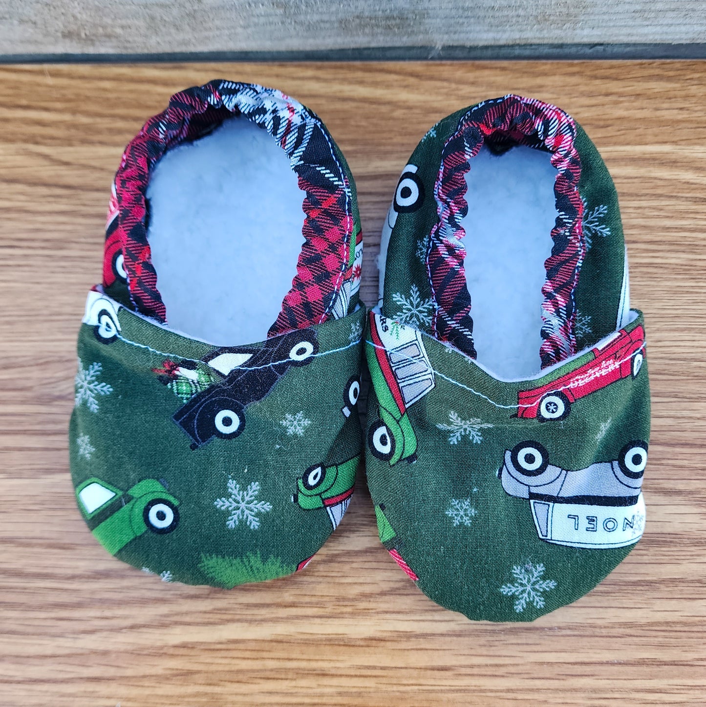 Christmas Truck Booties