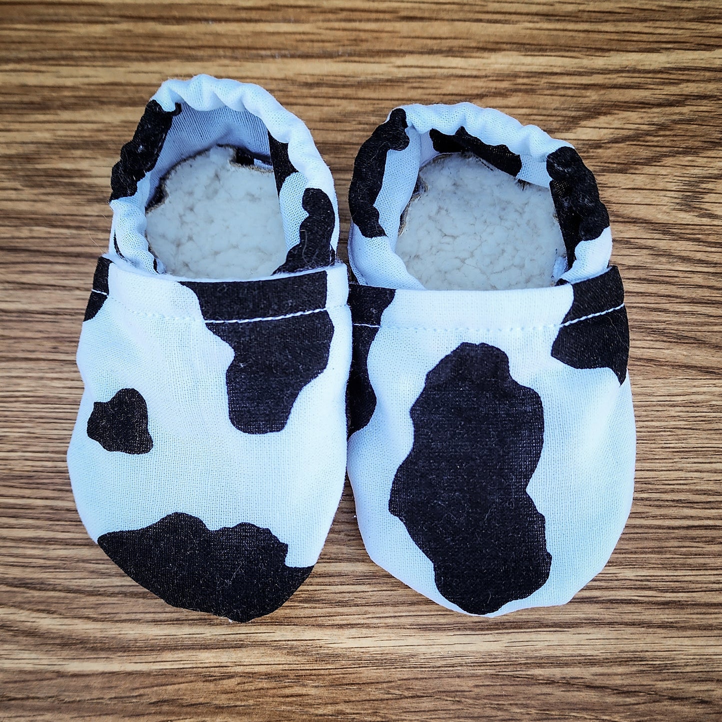 Black Cow Booties