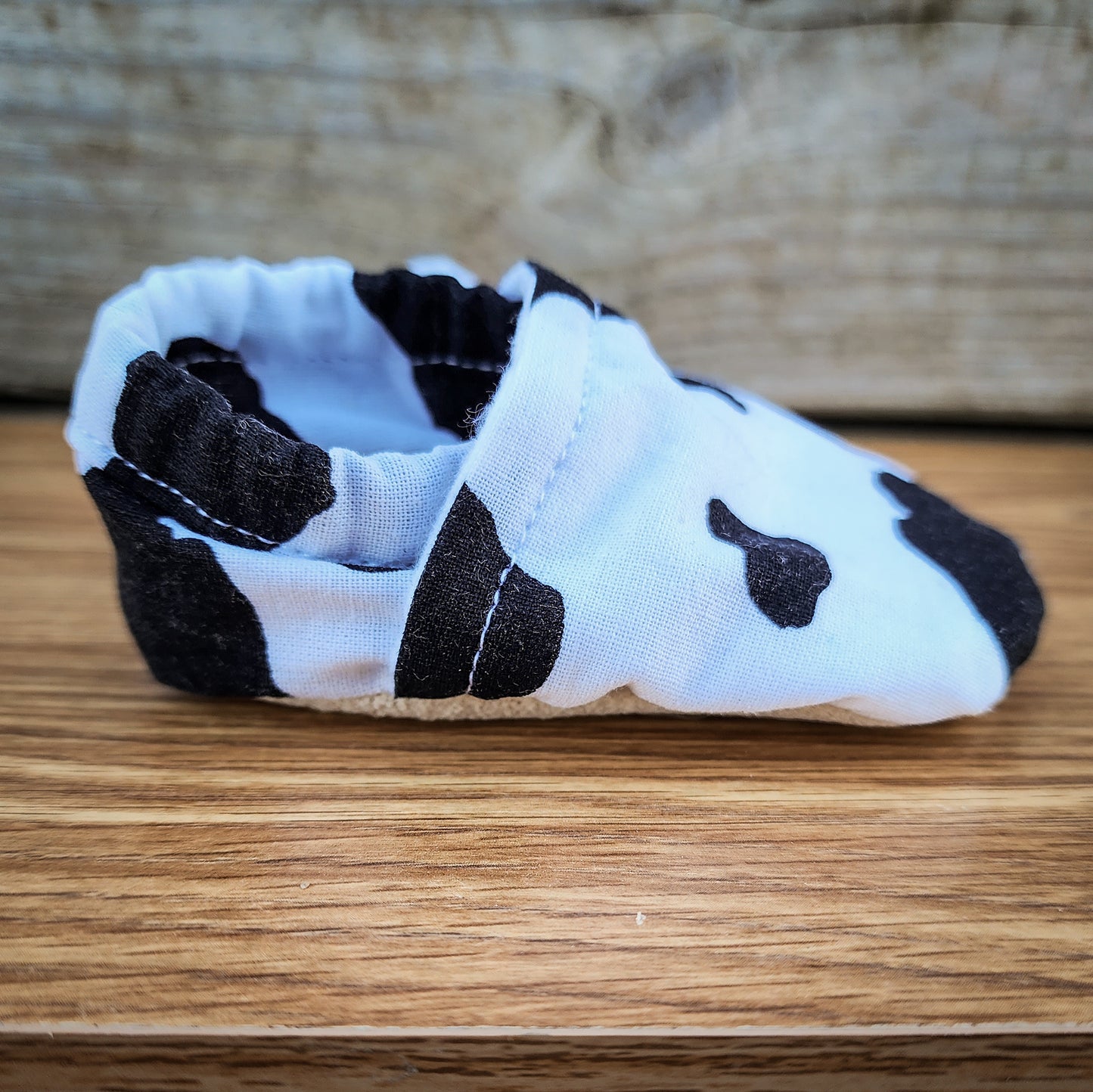 Black Cow Booties