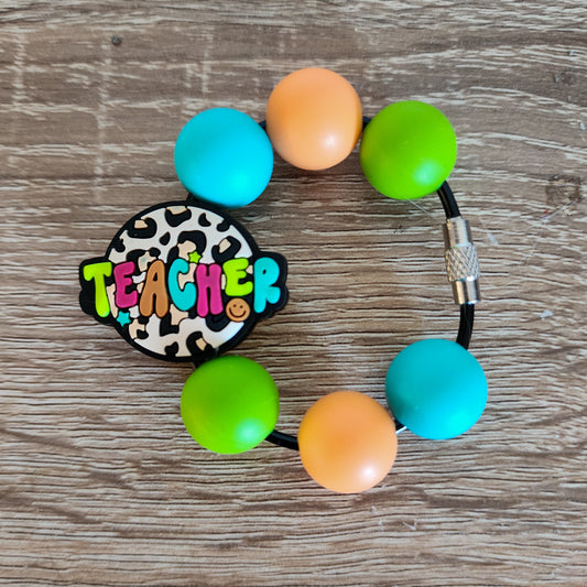 Leopard Teacher Charm