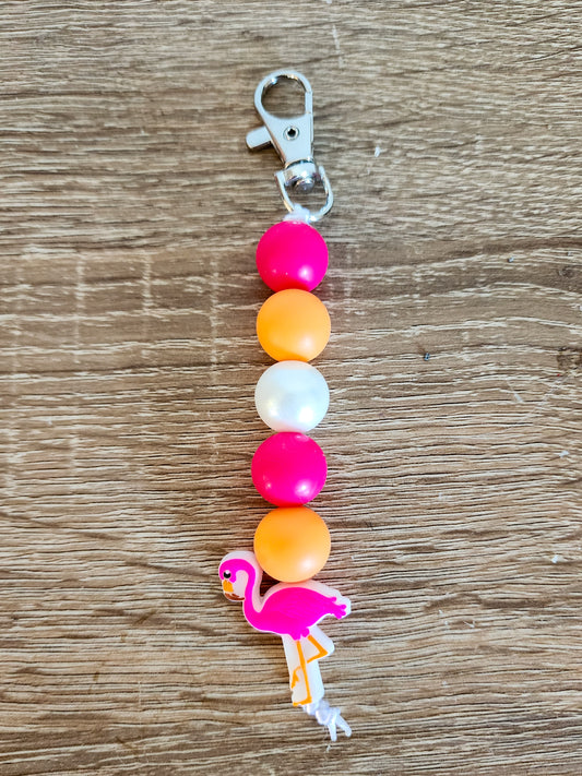 Flamingo Keychain